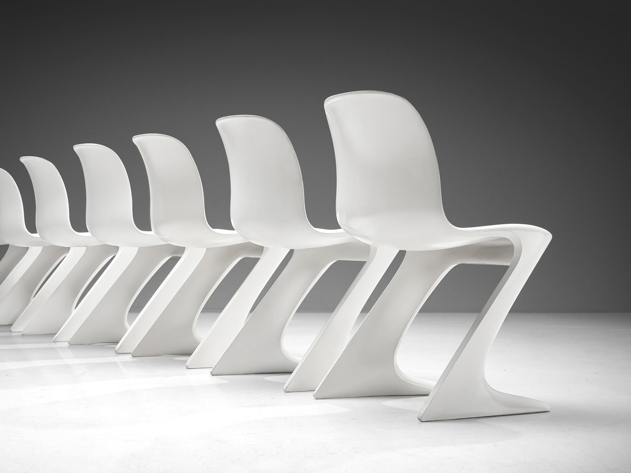 Ernst Moeckl Set of Eight 'Kangaroo' Chairs