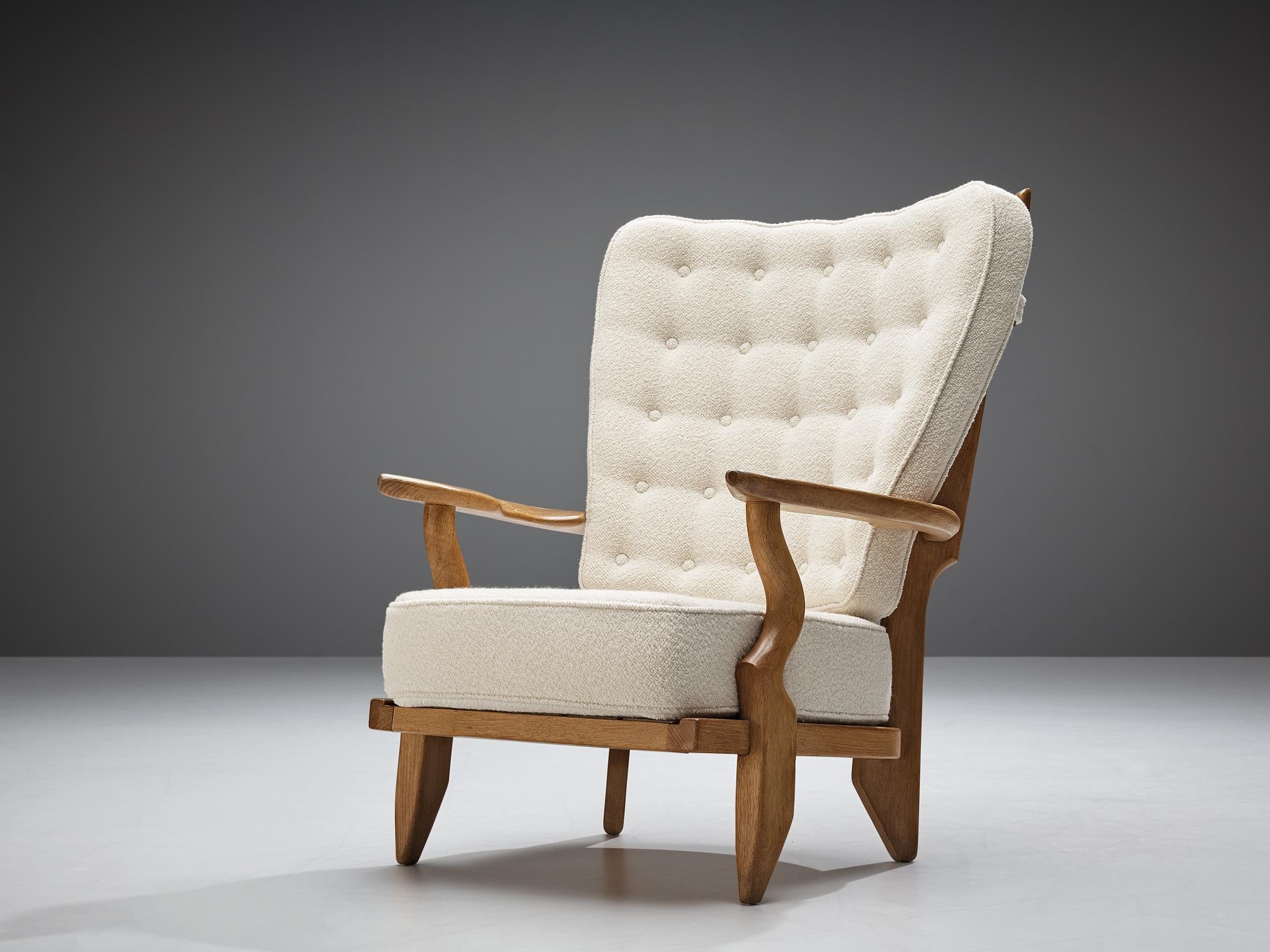 Guillerme & Chambron 'Grand Repos' Lounge Chair