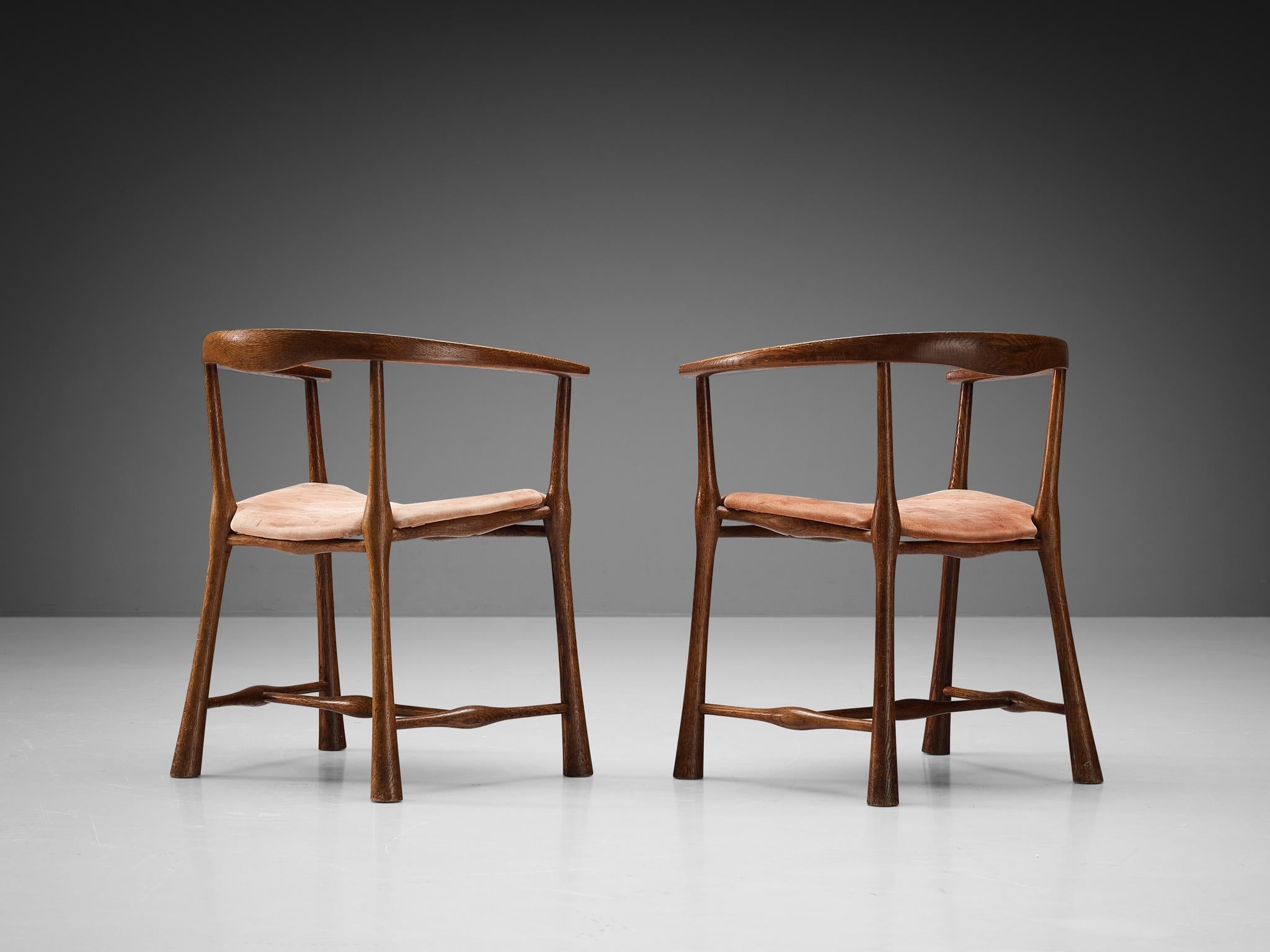 Rare Jens Harald Quistgaard for Nissen Langå Set of Four Dining Chairs