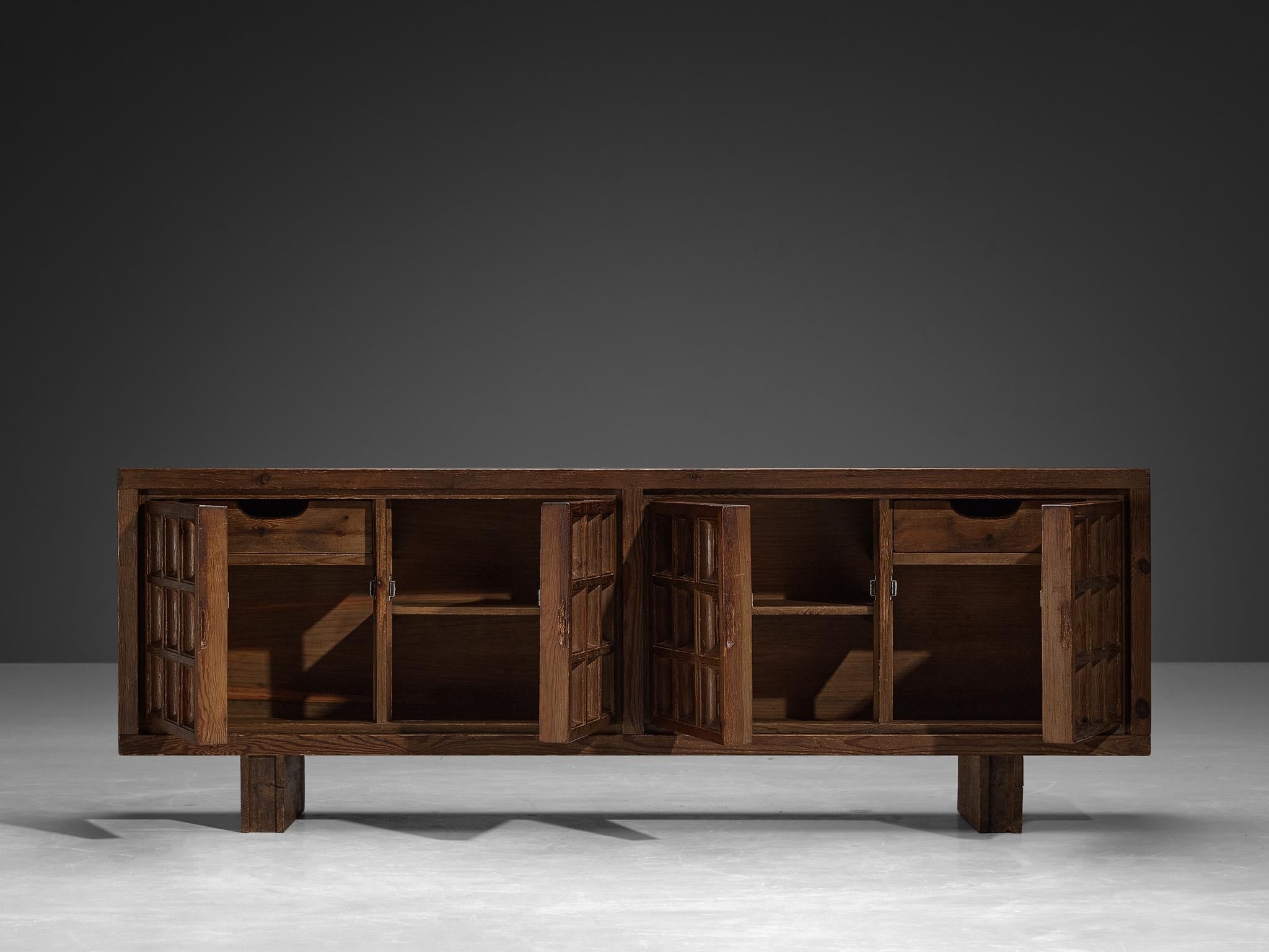 Biosca Spanish Sideboard in Stained Pine