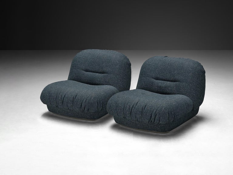 Alberto Rosselli for Saporiti 'Maxijumbo' Lounge Chairs