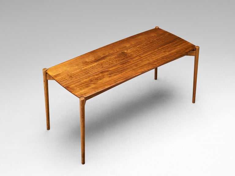 Scandinavian Coffee Table in Mahogany and Afrormosia