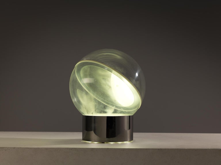 Filippo Panseca for Kartell Table Lamp '4044' in Perspex and Neon