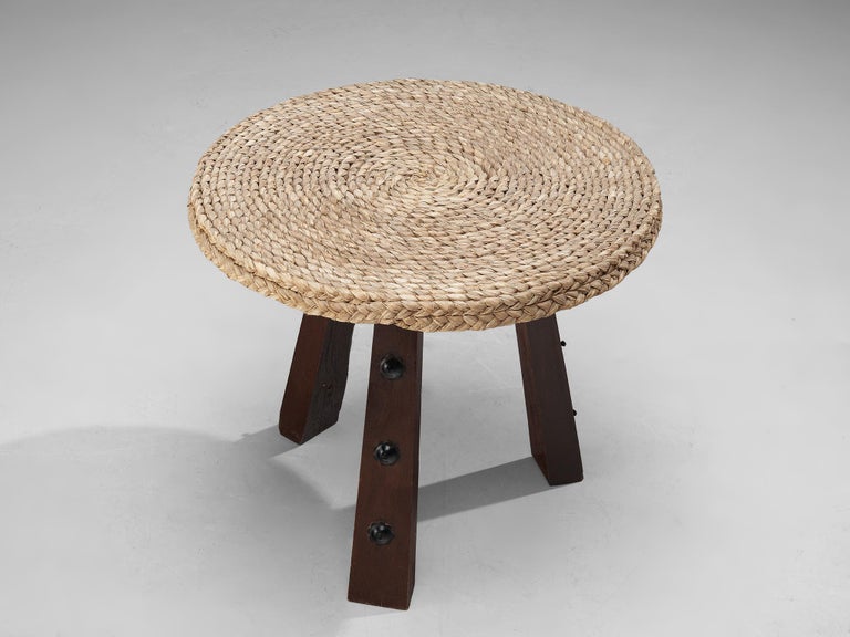 Spanish Table in Braided Straw