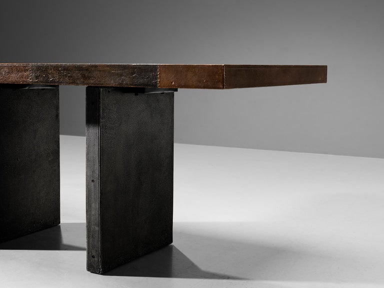 Lorenzo Burchiellaro Center or Console Table in Copper