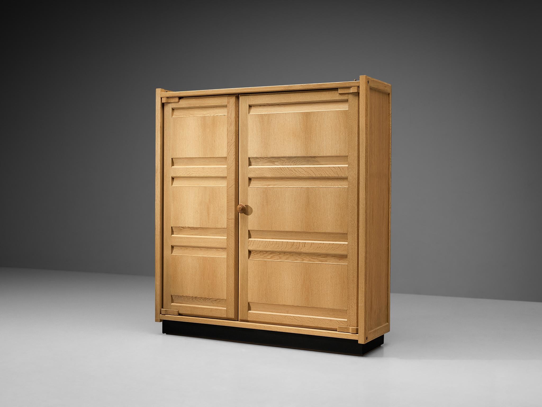 Guillerme & Chambron Large Cabinet in Oak