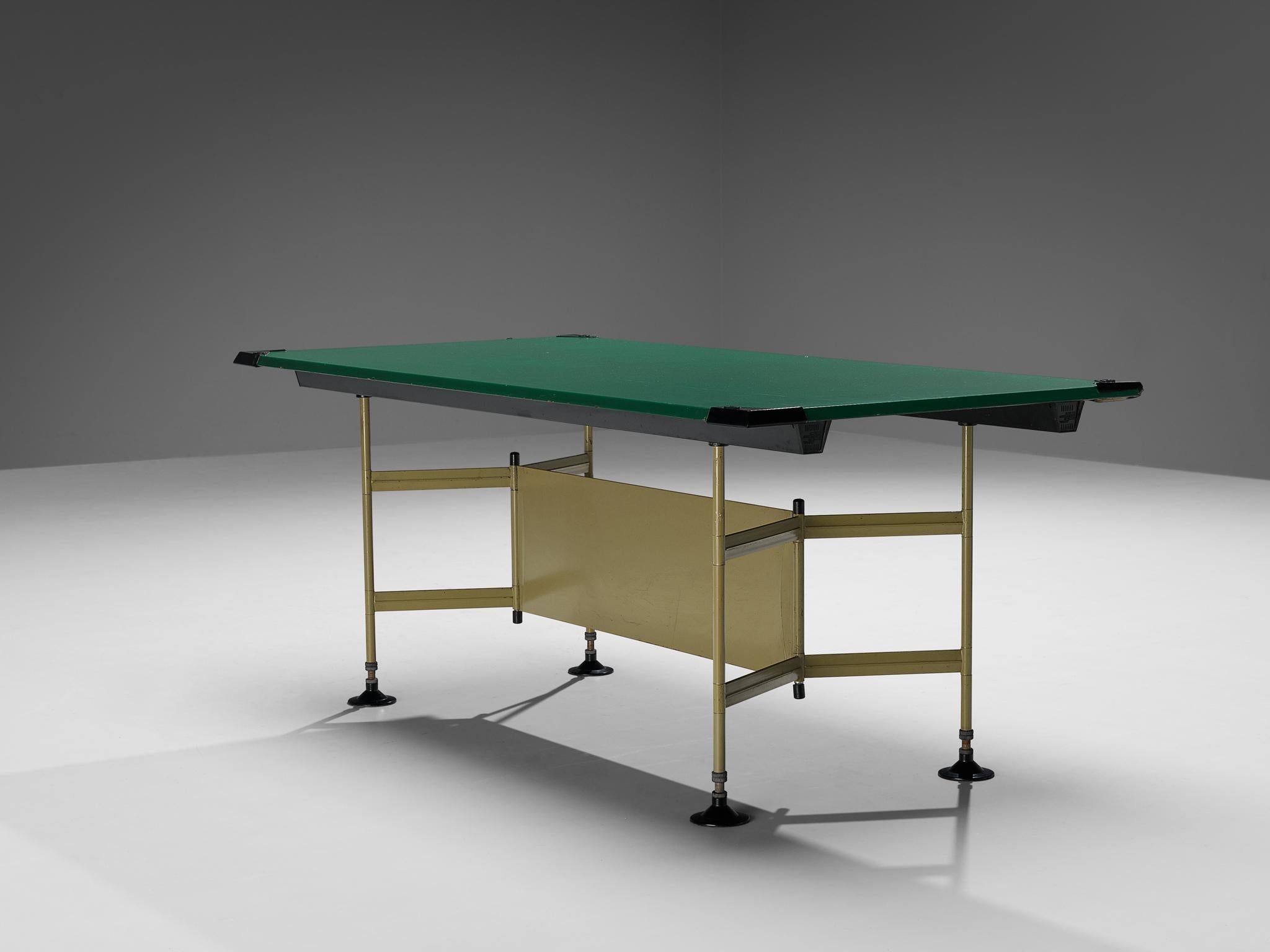 BBPR for Olivetti 'Spazio' Large Dining Tables in Steel