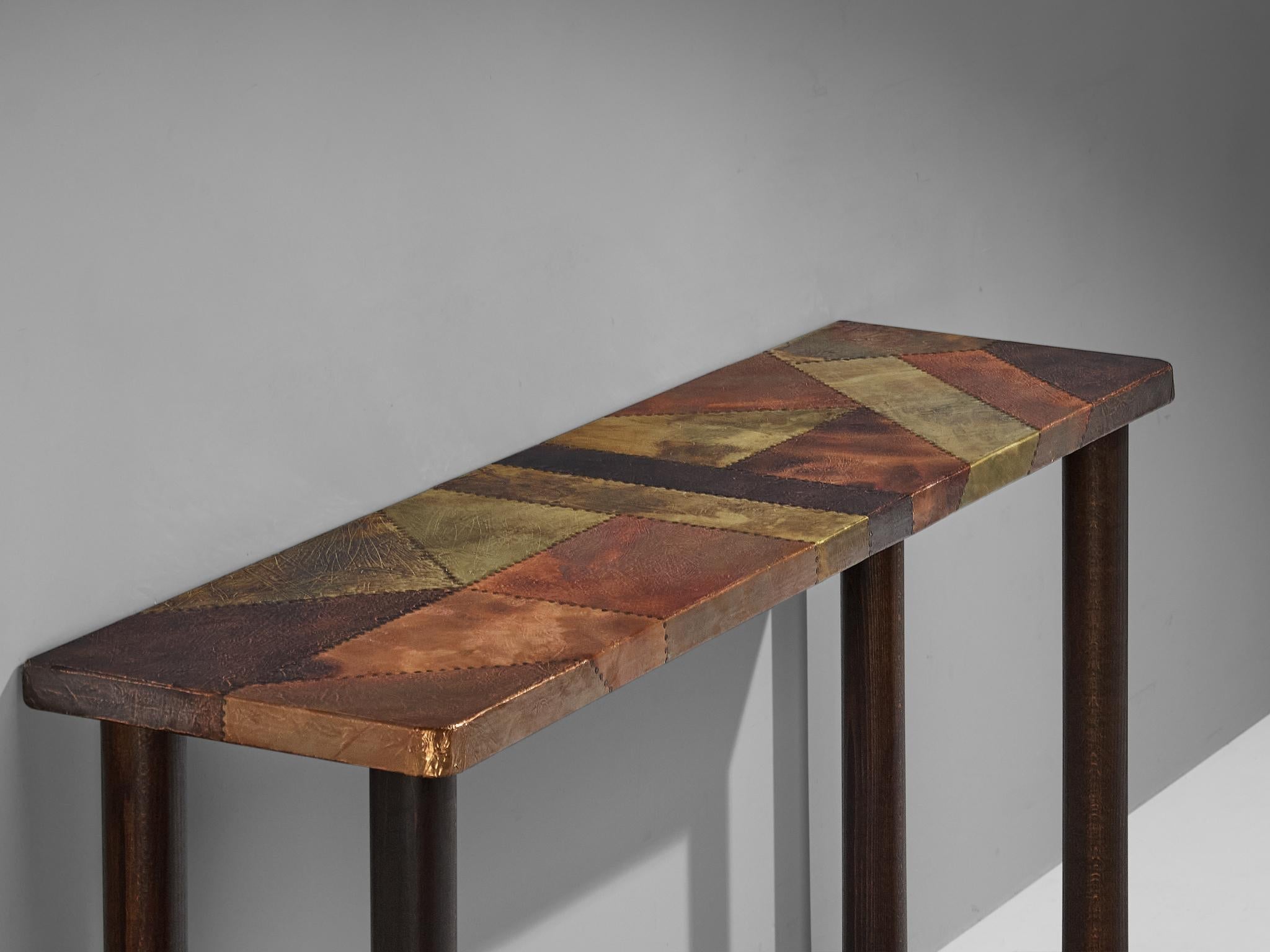 Lorenzo Burchiellaro Console Table in Copper