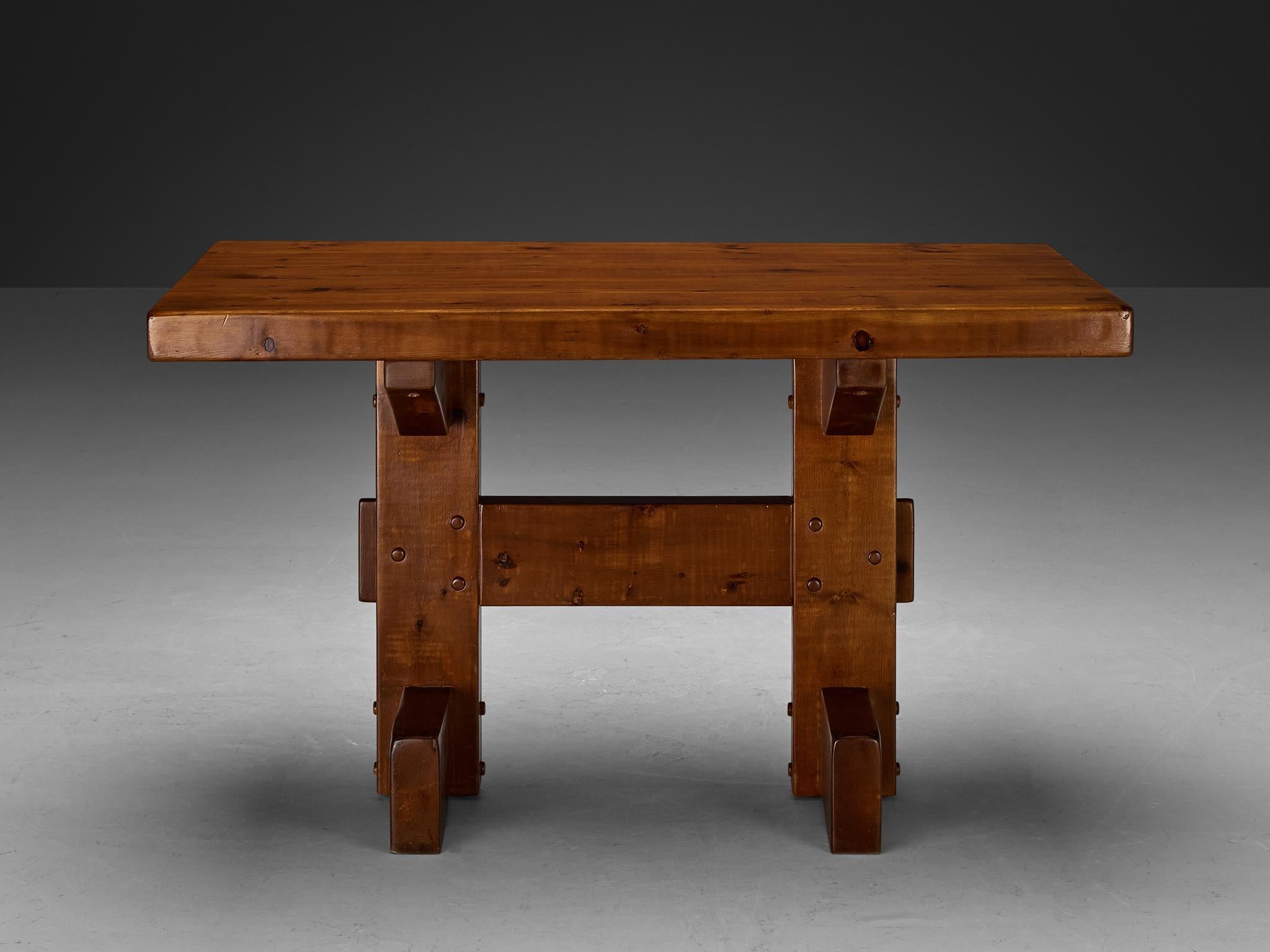 Giuseppe Rivadoss Dining Table in Pine