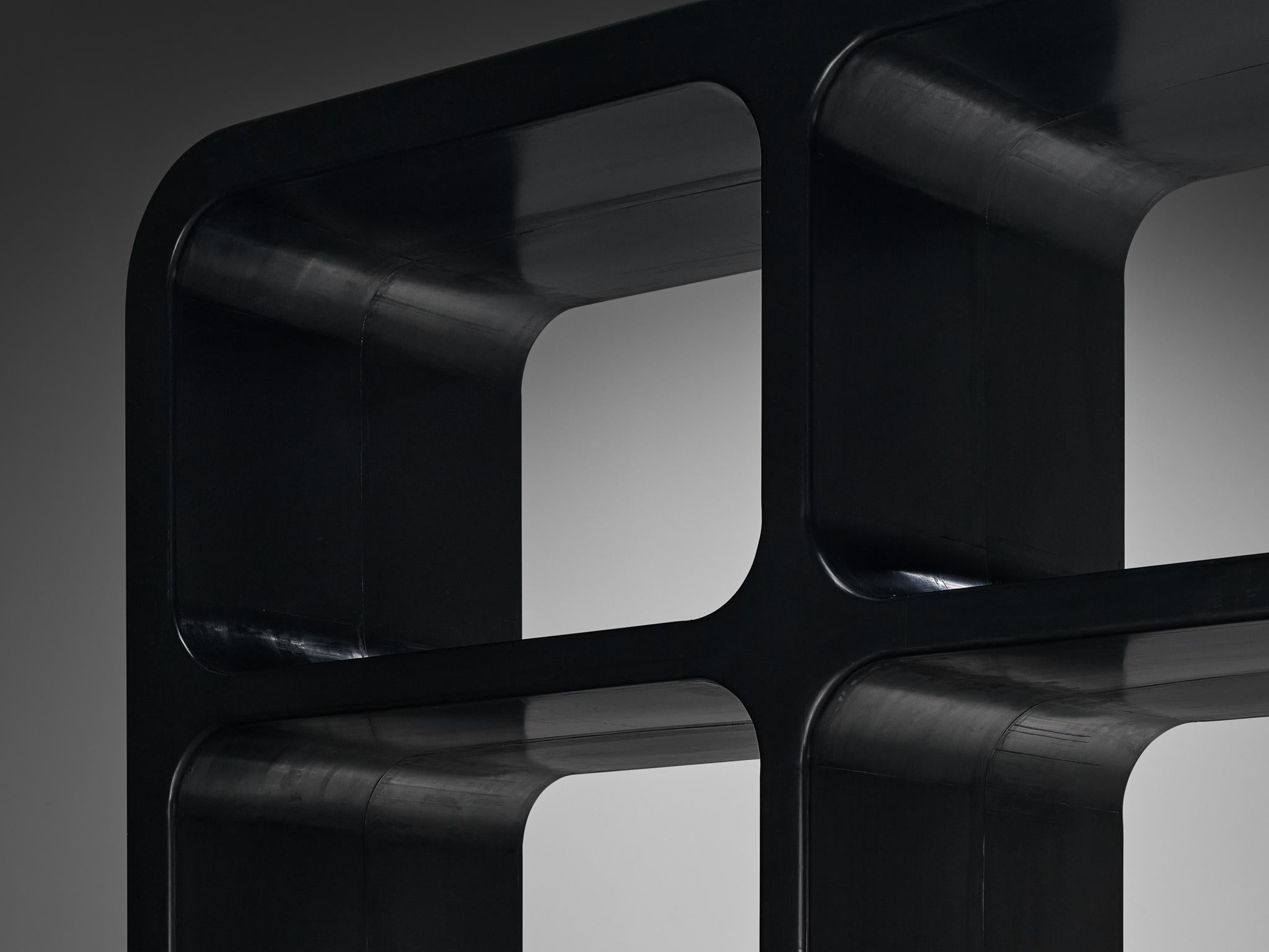 Marc Newson 'Kiss the Future' Storage Unit in Black Molded Polypropylene