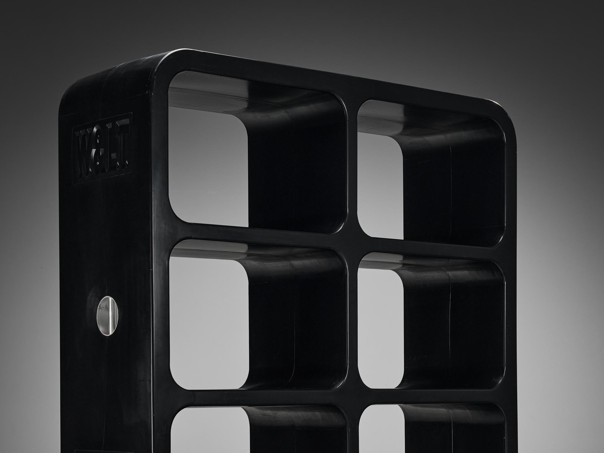Marc Newson 'Kiss the Future' Storage Unit in Black Molded Polypropylene