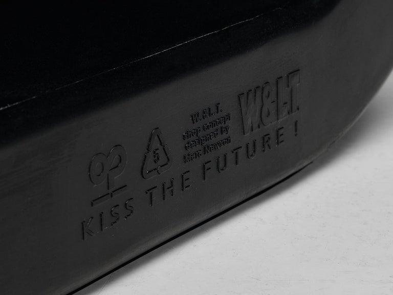 Marc Newson 'Kiss the Future' Sideboard in Black Molded Polypropylene