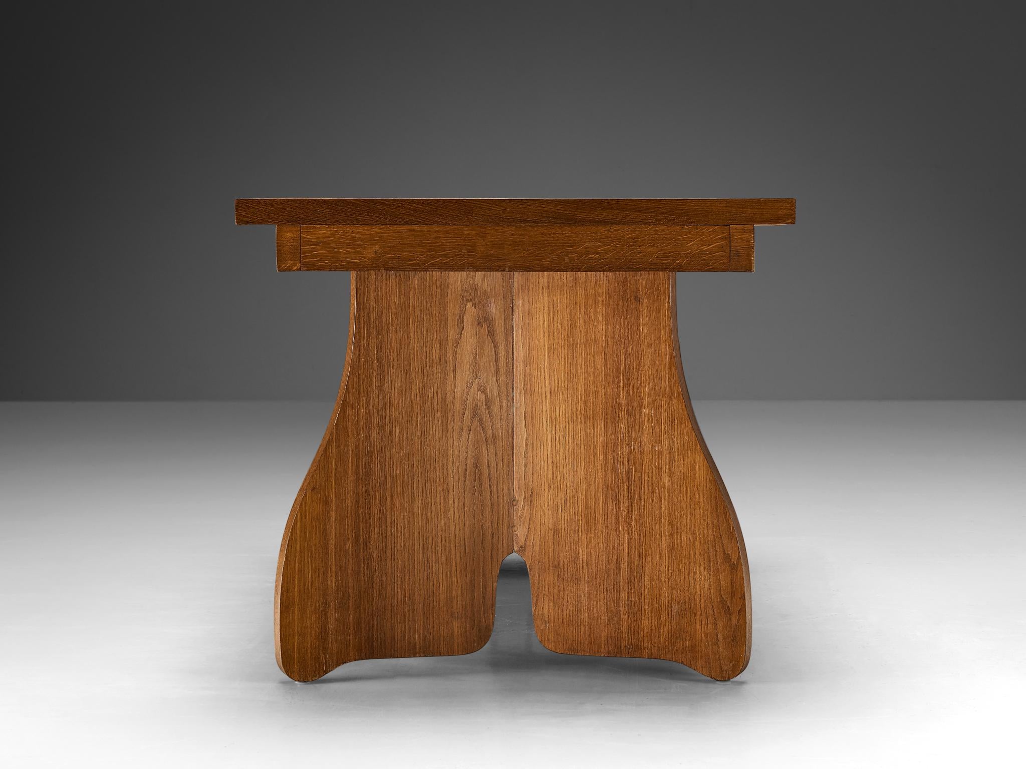 Paolo Buffa for Esposizione Permanente mobili Cantù Dining Table in Oak
