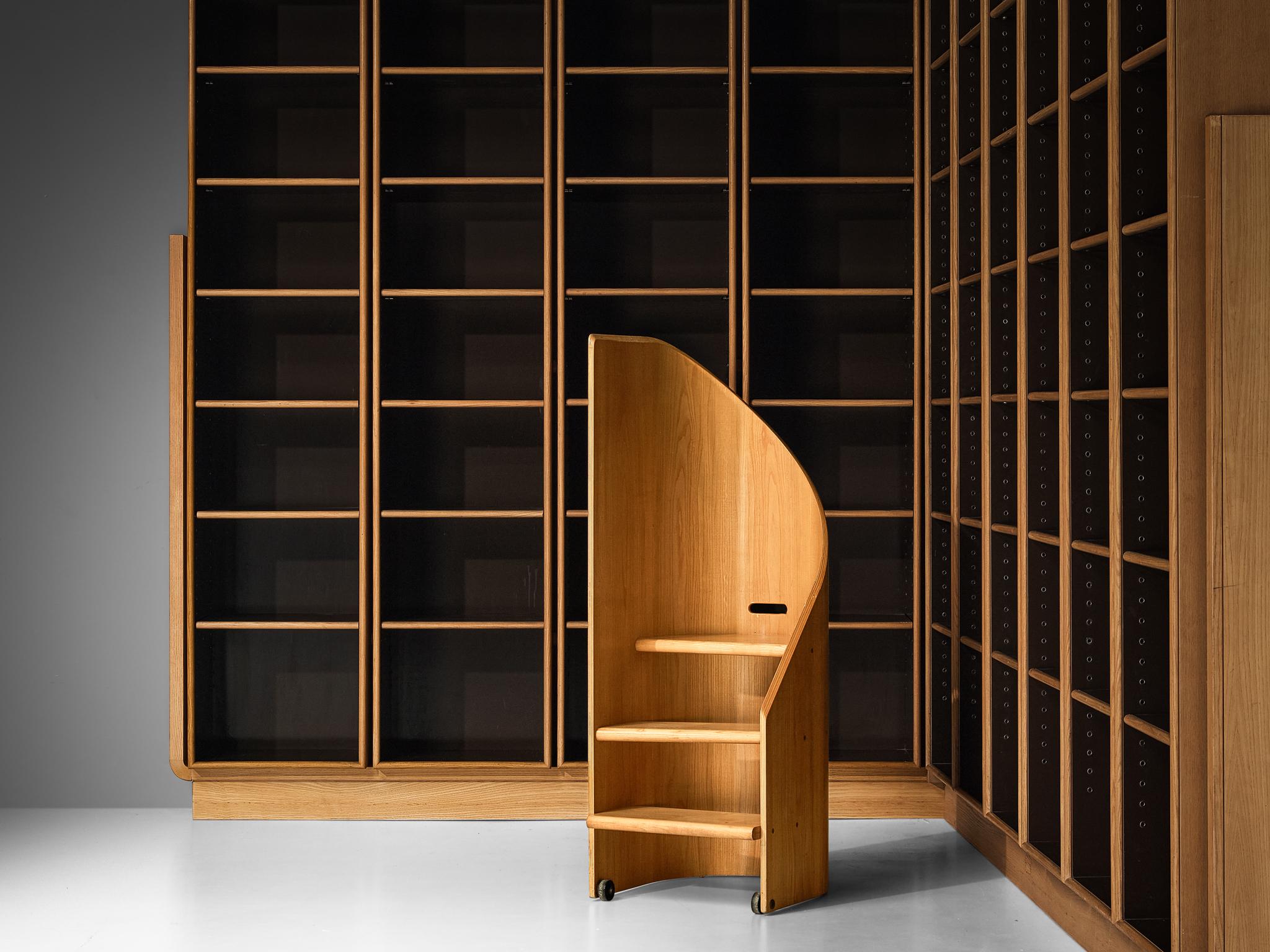 Toni Cordero Unique Large Bookcase in Ash